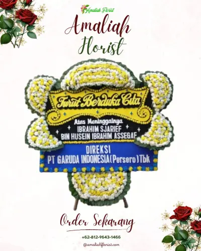 Papan Bunga Duka di Bongsari